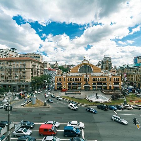 Two Bedroom Apartment On Kreschatik, Kyiv Center With Great View المظهر الخارجي الصورة